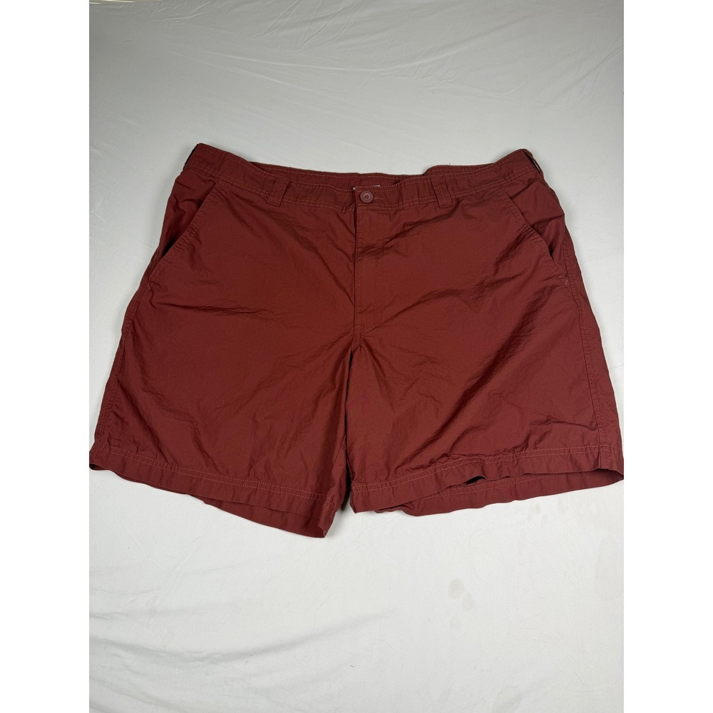 Columbia‎ Sportswear Mens Rust Red Hiking Shorts Size 42W 8L Outdoor Active